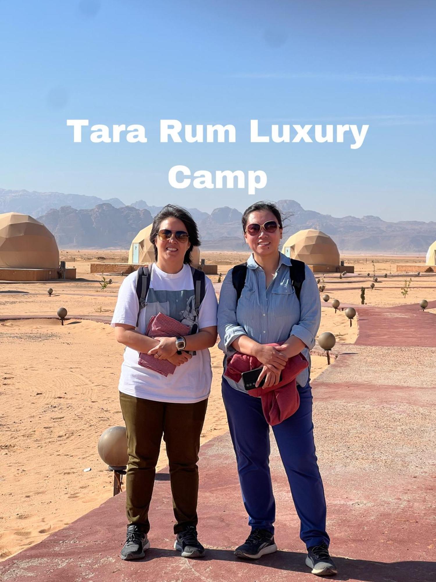 مكان تخييم Tara Rum Luxury Camp وادي رم